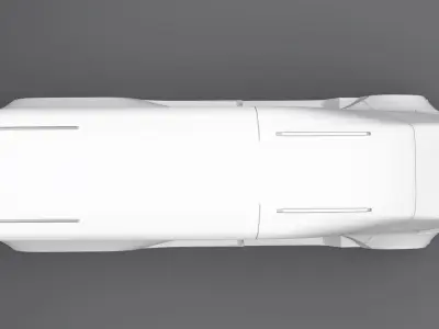 Concept electric truck scale model  3D print model