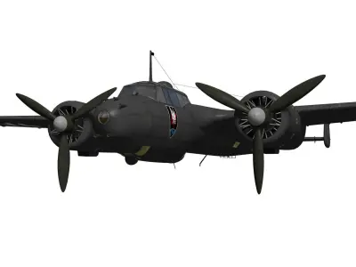 Dornier Do17 Z-10 3D model