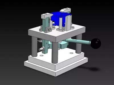 Jig For Multi Drill  Free 3D model