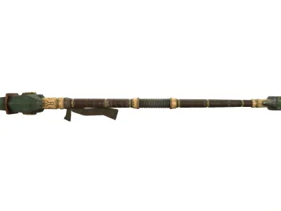 Stone Spear Low-poly 3D model