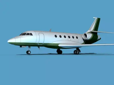 Dassault Falcon 2000 V06 3D model