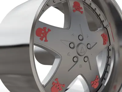 ARTIS CASHVILLE WHEEL 3D MODEL 3D model