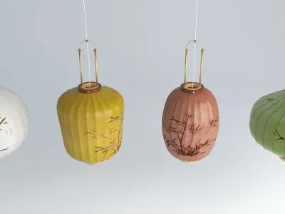 TAIWAN LANTERNS 3D model