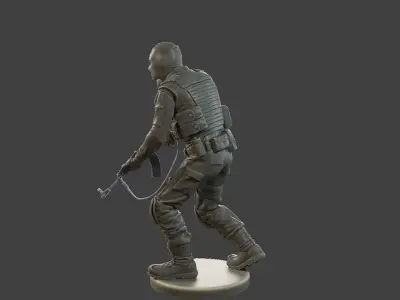 CzechSlovak Police Tactical Unit CPTU2 005 3D print model