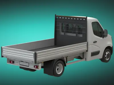 Nissan NV400 Pickup RWD L2H1 3D model