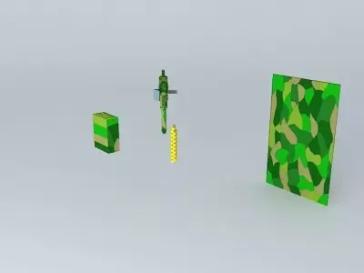 M16 ViperCode concept M16 textured Free 3D model