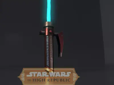 Star Wars High republic Sskeers Low-poly 3D model