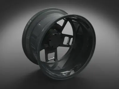 wheels rims car  3D model