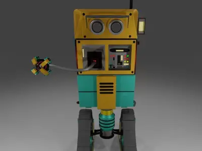 3D Robot Model 3D model buy