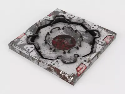 panel scifi 11 3D model