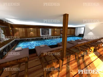 Swimming pool 3D model purchase
