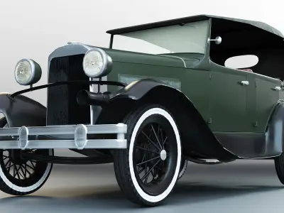 GAZ-A 1932-1936 Free 3D model