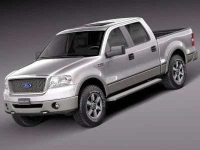 Ford F-150 Crew Cab 2004-2007 3D model