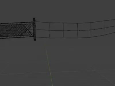 Katana Sword With Free Japanese themed stand 3D model