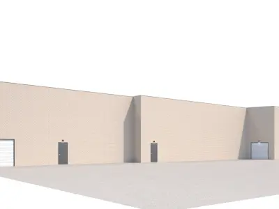 Retail-036 Retail Mall Building 3D model