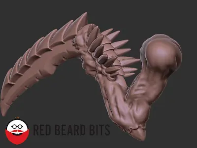 Xenoteras Standard talons 3D print model