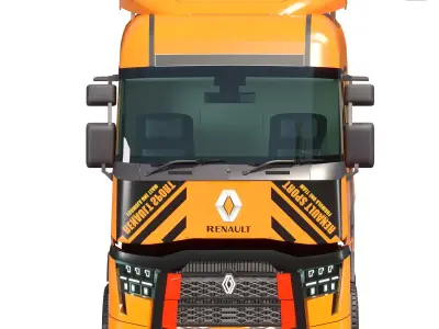 Renault truck 3D model