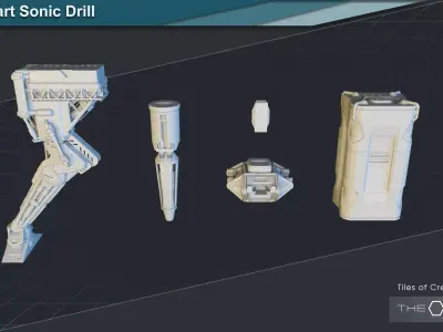 Tiles of Creation Vol 2 The Pit 3D print model