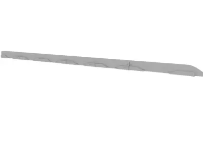 Maglev MLX 01 Goldtrans Low-poly 3D model