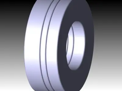 axial bearings Free 3D model