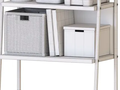 SVENARUM Shelving unit 2 3D model