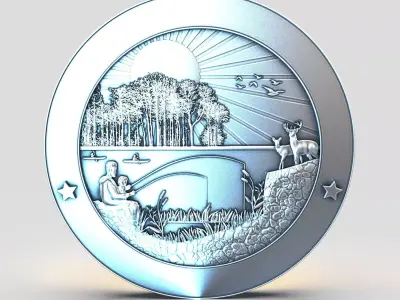 County Seal 3D print model