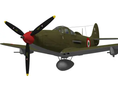 Bell P-39 Airacobra 3D model get