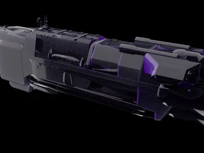 EXPANSION SPACESHIP Free 3D model