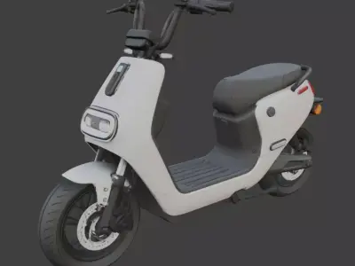 Electric Scooter 3D Model 3D model get