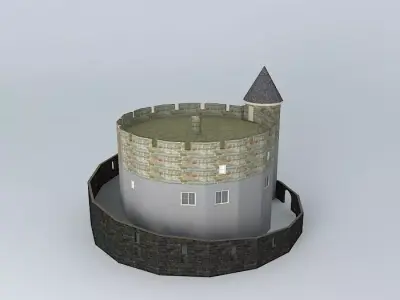 The Citadel castle Free 3D model
