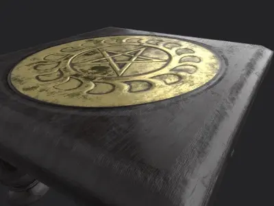 Ritualistic Stool 3D model