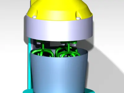 Mixer Blender Free 3D model