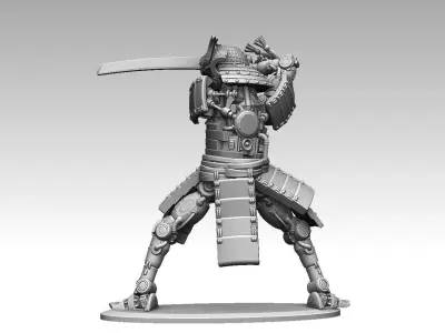 Robo Samurai Mk 10 3D print model