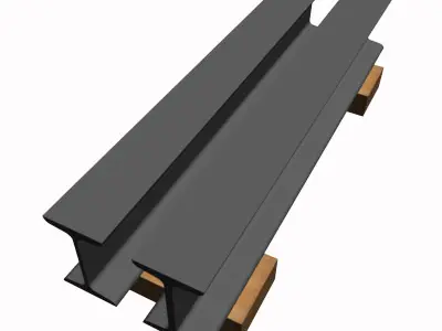 S4 Standard Beam 3D model
