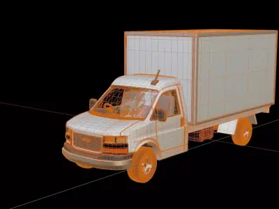 GMC Savana Cutaway 3D model