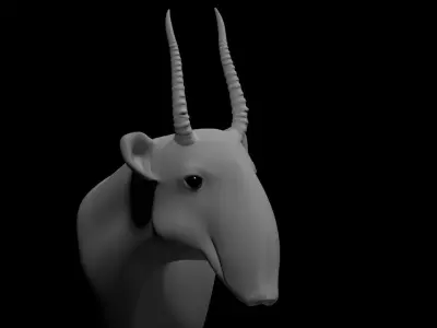 It is not an alien form of life this is a steppe suhak 3D model