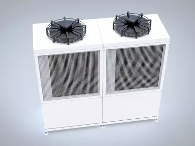  Unit Compressor Condensing 3D model