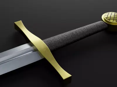Darksword armory Excalibur  3D model