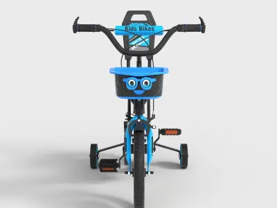 KIDS BICYCLE 3D model