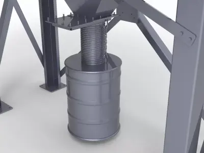 The CMAXX Dust and Fume Collection System 3D print model