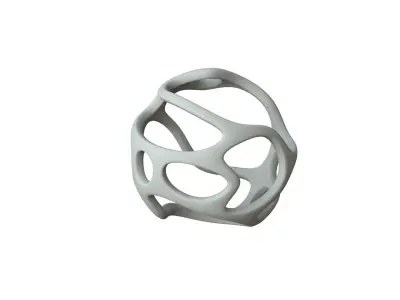 SciFi Cube Object No 42835 Low Poly Shape Texture