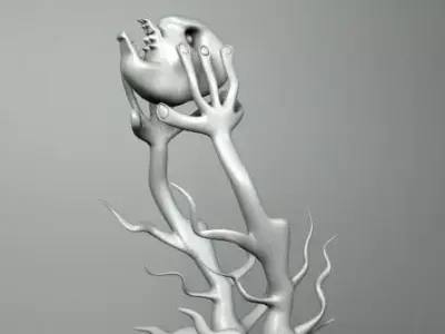 horror of the war 3D model