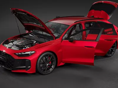 2027 Audi RS5 Avant 3D model