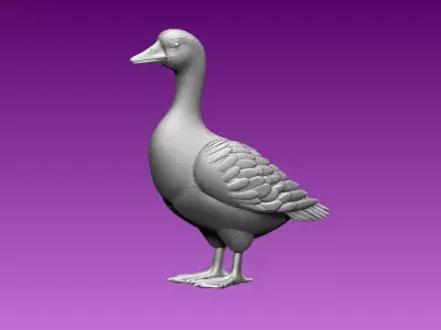 goose 3D model