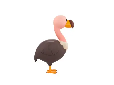 Character318 Vulture 3D model