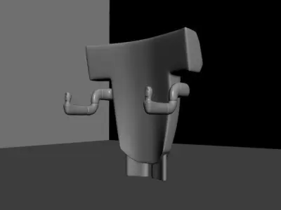 jetpack electric shaver 3D model