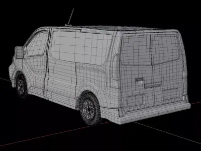Nissan Primaster Van 2026 3D model