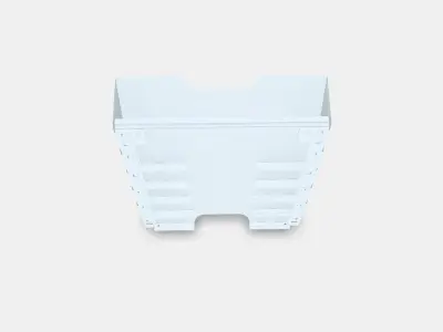 KVISSLE Wall magazine rack Low-poly 3D model