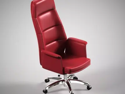 office chair 166 3D model