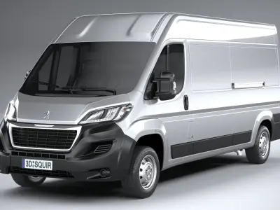 Peugeot Boxer 2020 3D model